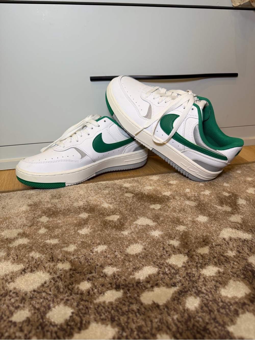 Nike Gamma Force Malachite Women's Low Top Lace-Up Leather Sneakers DX9176-106